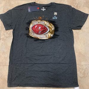 Fanatics Tampa Bay Buccaneers Super Bowl 55 Champions Shirt Size L